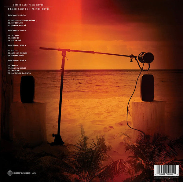Romeo Santos + Prince Royce : Better Late Than Never (LP, Album, Ltd, Sig)