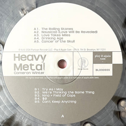 Cameron Winter : Heavy Metal (LP, Album, Ltd, Num, Bla)