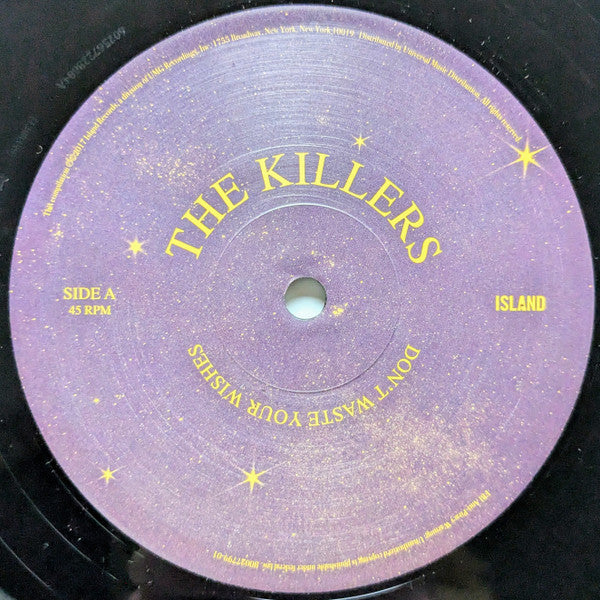 The Killers : Don't Waste Your Wishes (2xLP, Album, Comp, RE)
