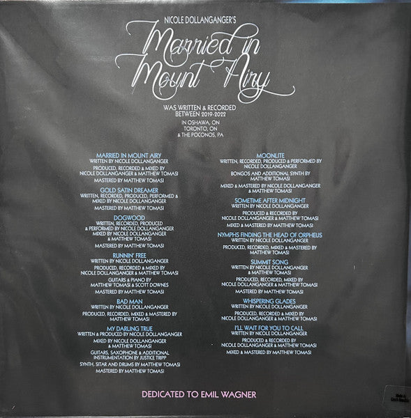 Nicole Dollanganger : Married In Mount Airy (LP, Album, Ltd, Num, Sil)