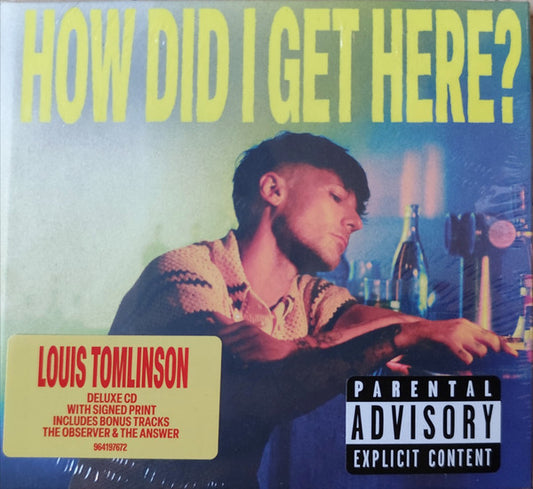 Louis Tomlinson : How Did I Get Here? (CD, Album, Dlx, Ltd, Sig)