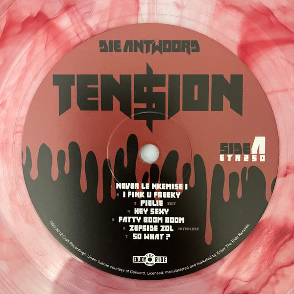 Die Antwoord : Ten$ion (LP, Album, Ltd, RE, Cle)