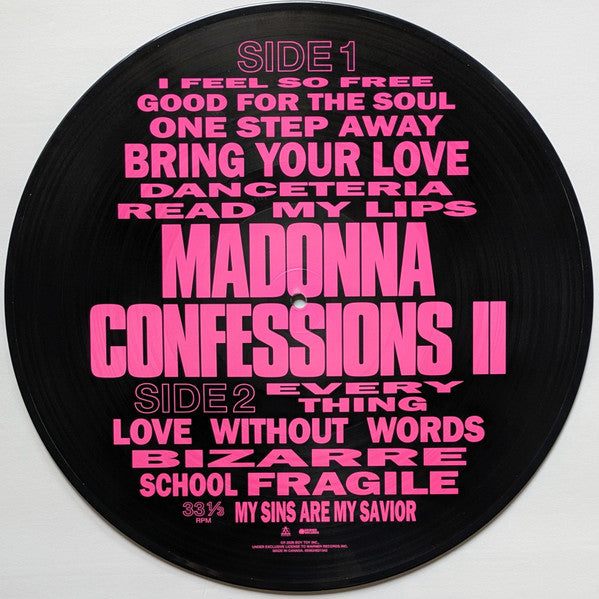 Madonna : Confessions II (LP, Album, Mixed, Pic)