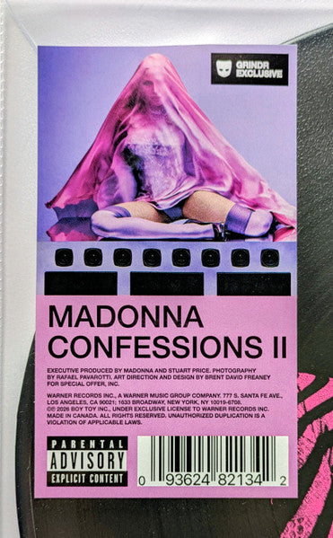Madonna : Confessions II (LP, Album, Mixed, Pic)