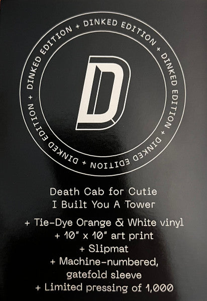 Death Cab For Cutie : I Built You A Tower (LP, Album, Ltd, Num, Tie)