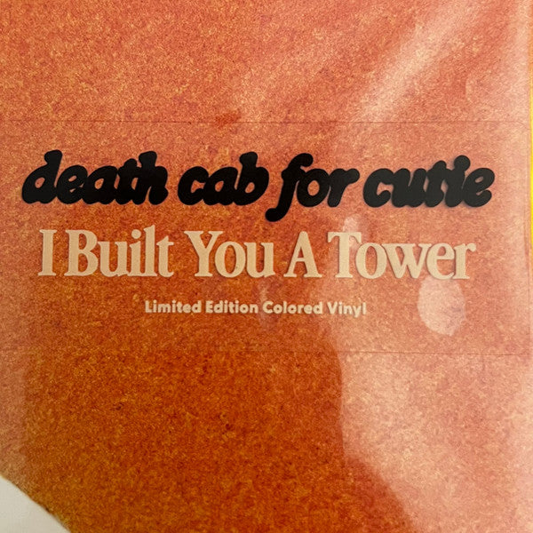 Death Cab For Cutie : I Built You A Tower (LP, Album, Ltd, Num, Tie)