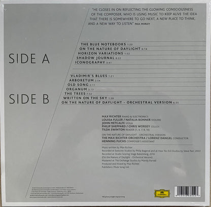 Max Richter : The Blue Notebooks (LP, Album, Ltd, RE, RM, Sil)