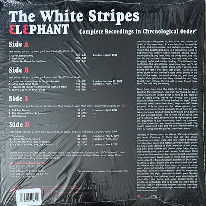 The White Stripes : Elephant (2xLP, Album, RE, Red)