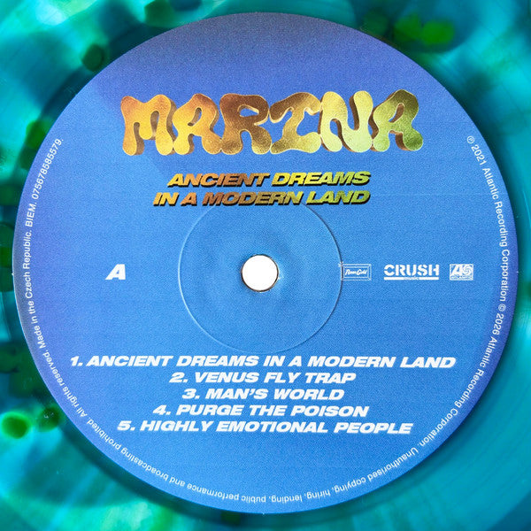 Marina (75) : Ancient Dreams In A Modern Land (LP, Album, Ltd, Num, RE, Tur)