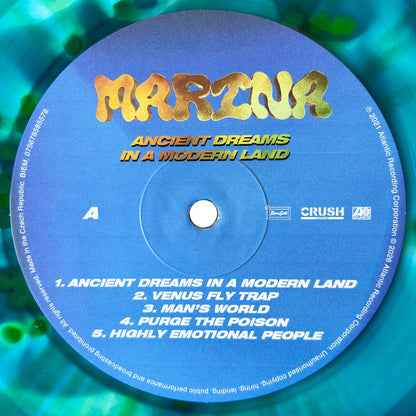 Marina (75) : Ancient Dreams In A Modern Land (LP, Album, Ltd, Num, RE, Tur)