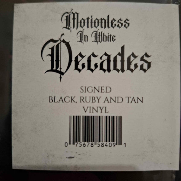 Motionless In White : Decades (2xLP, Album, Ltd, Sig)