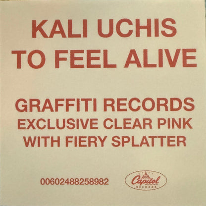 Kali Uchis : To Feel Alive (12", EP, Ltd, RE, Pin)