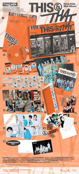 Stray Kids : THIS & THAT (CD, MiniAlbum, (TH)