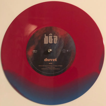 bôa : Duvet  (7", Single, Ltd, Red)