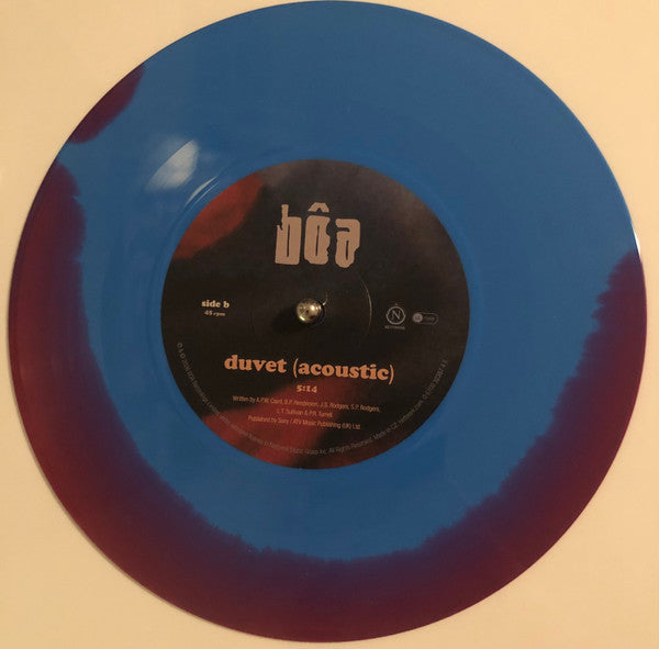 bôa : Duvet  (7", Single, Ltd, Red)