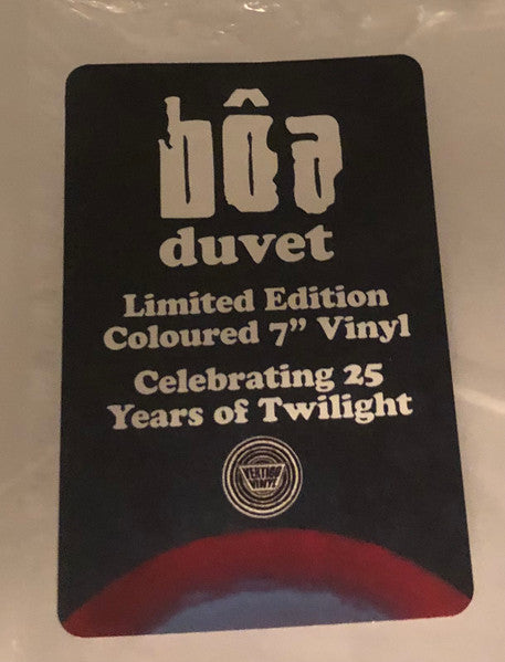 bôa : Duvet  (7", Single, Ltd, Red)