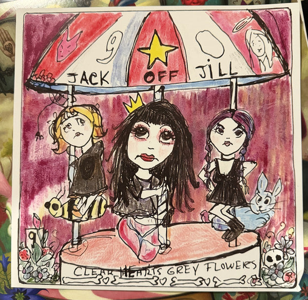 Jack Off Jill : Clear Hearts Grey Flowers (2xLP, Album, Ltd, RE, Jaw)