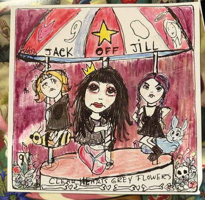 Jack Off Jill : Clear Hearts Grey Flowers (2xLP, Album, Ltd, RE, Jaw)