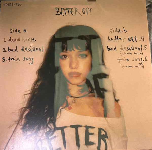 Esha Tewari : Better Off (12", S/Sided, EP, Gre + 7", Shape, Pol)