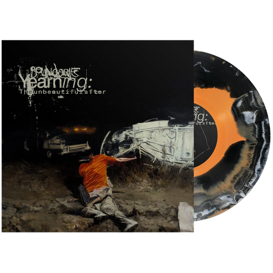Boundaries  - Yearning: The Unbeautiful After "Orange, Black, & White" Vinyl Record LP