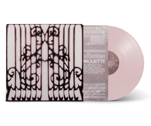 SIGNED Model/Actriz - Pirouette Baby Pink Vinyl Record LP