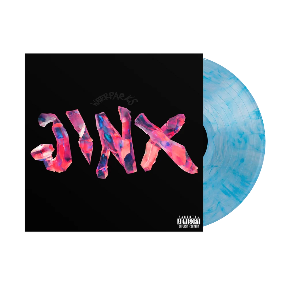 SIGNED Waterparks - Jinx Sky Blue Aqua Vinyl Record LP