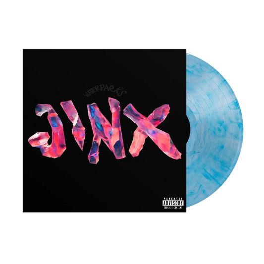 SIGNED Waterparks - Jinx Sky Blue Aqua Vinyl Record LP
