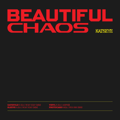 KATSEYE - Beautiful Chaos "Neon Lime" Vinyl Record 12" EP