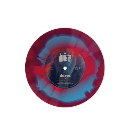 bôa - Duvet  "Red and Blue Smash" 7" Vinyl