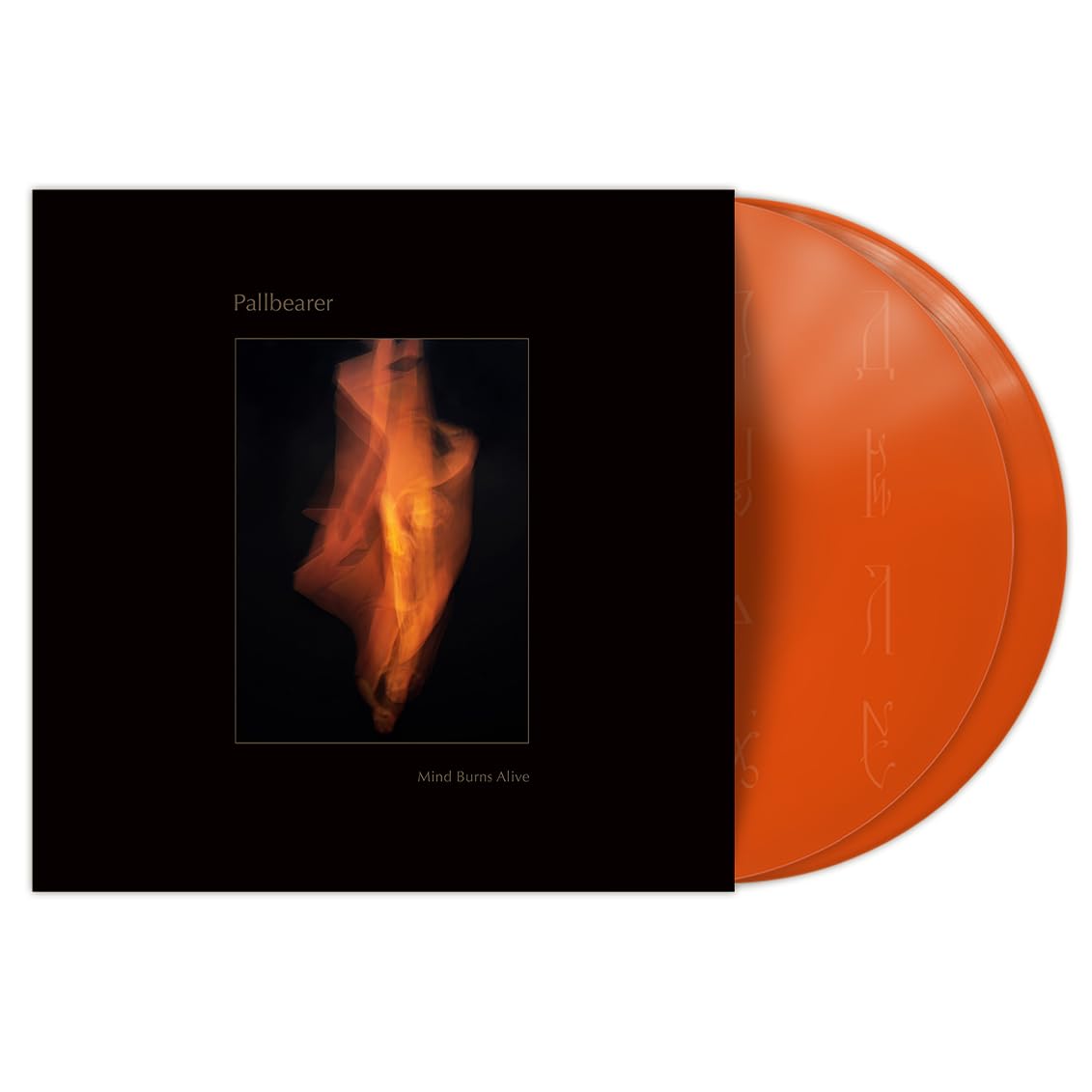 Pallbearer - Mind Burns Alive "Orange Crush" Vinyl Record 2LP