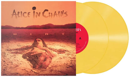 Alice In Chains - Dirt "Opaque Yellow" Vinyl Record 2LP