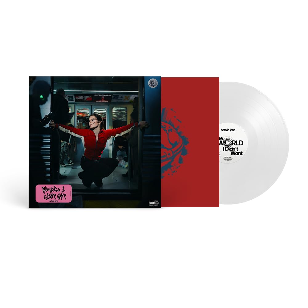 Natalie Jane - the world i didn't want "Clear" Vinyl Record LP