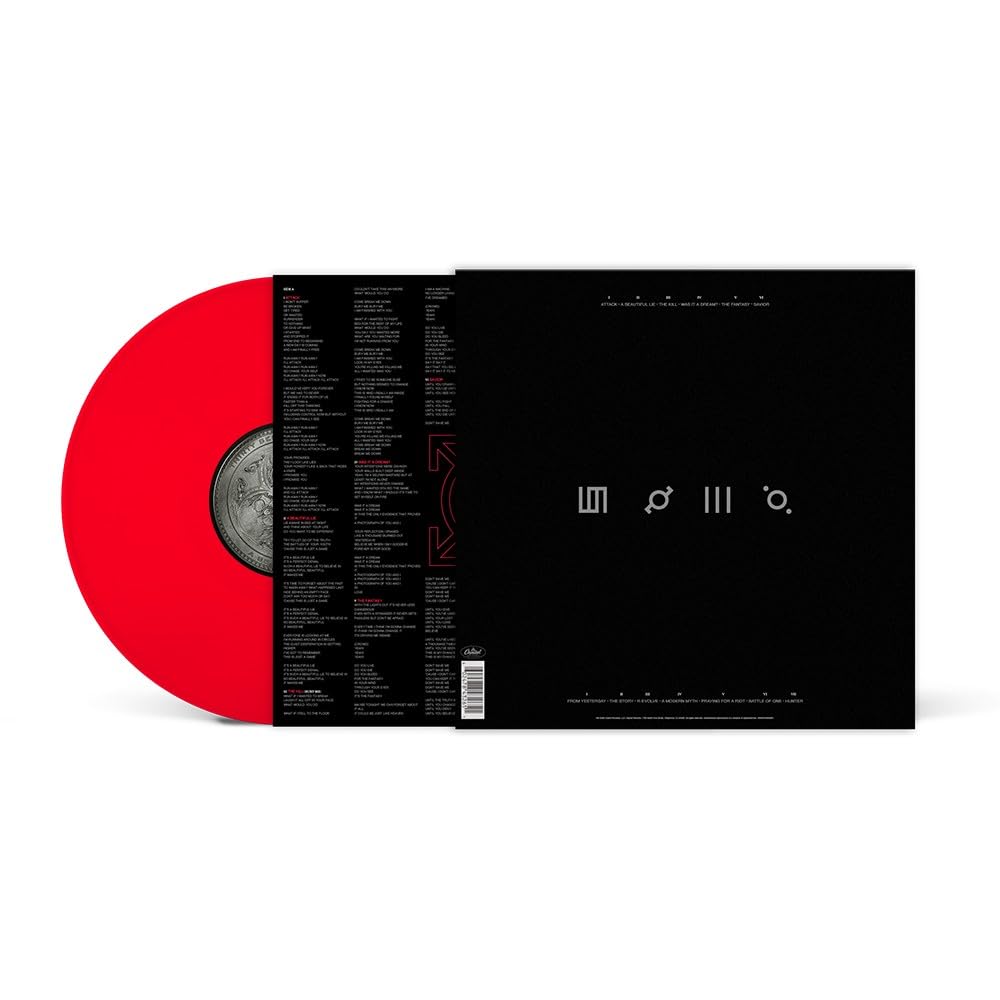 Thirty Seconds To Mars - A Beautiful Lie (20th Anniversary Deluxe Edition) "180g Red" Vinyl Record 2LP