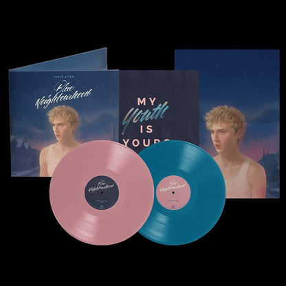 Troye Sivan - Blue Neighbourhood 'Ten Years On' Blush Pink & Aqua Blue Vinyl Record 2LP