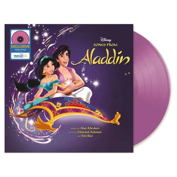 Various Artists - Songs From Aladdin (Ultimate Soundtrack Collection) "Violet" Vinyl Record LP