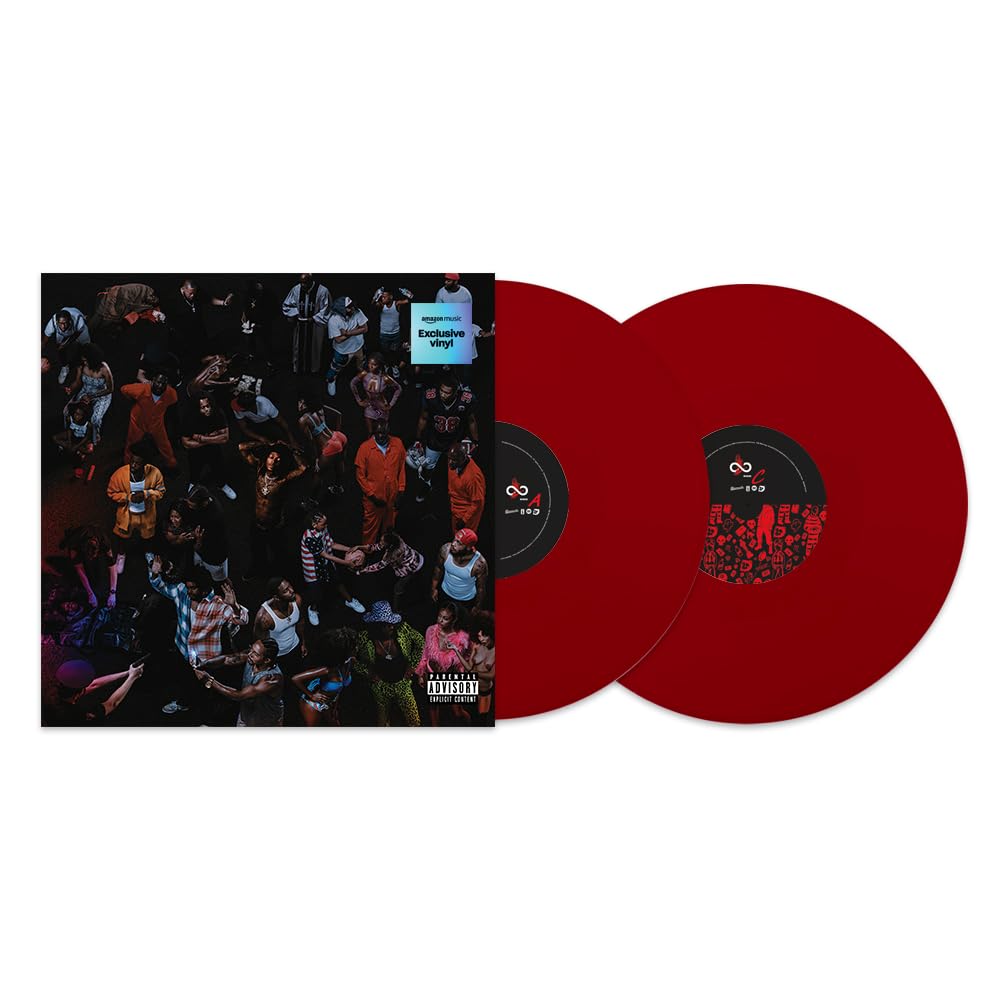 JID - The Forever Story Red Vinyl Record 2LP