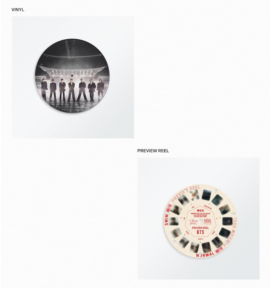 BTS The 5th Album 'ARIRANG'[613 Limited Edition Picture Disc Vinyl]