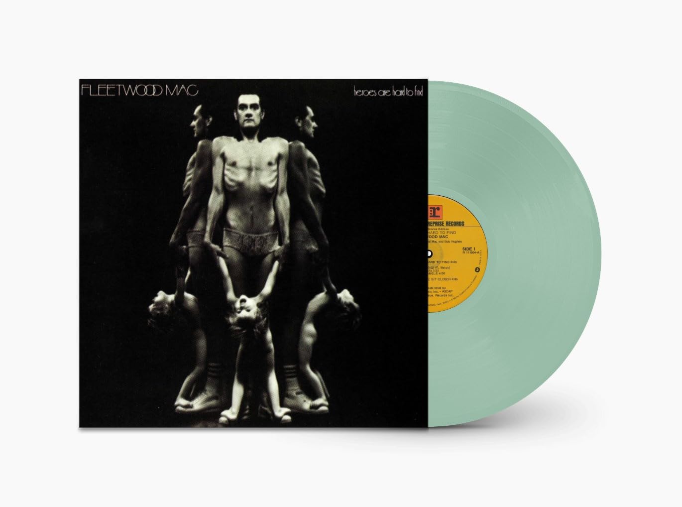 Fleetwood Mac - Heroes Are Hard To Find "Coke Bottle Clear" Vinyl Record LP (Amazon Exclusive)