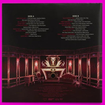 Hazbin Hotel Season One Original Soundtrack Hell Splatter Vinyl Record LP