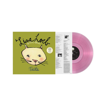 Lisa Loeb & Nine Stories - Tails "Translucent Neon Flamingo" Vinyl Record LP