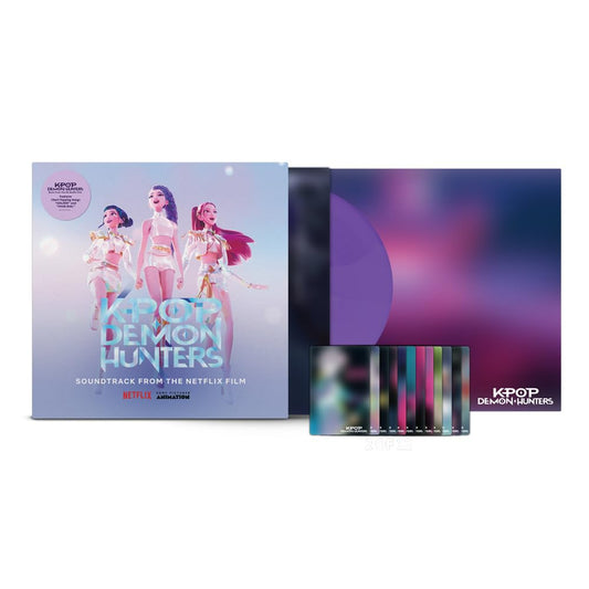 KPop Demon Hunters Soundtrack Violet Record LP