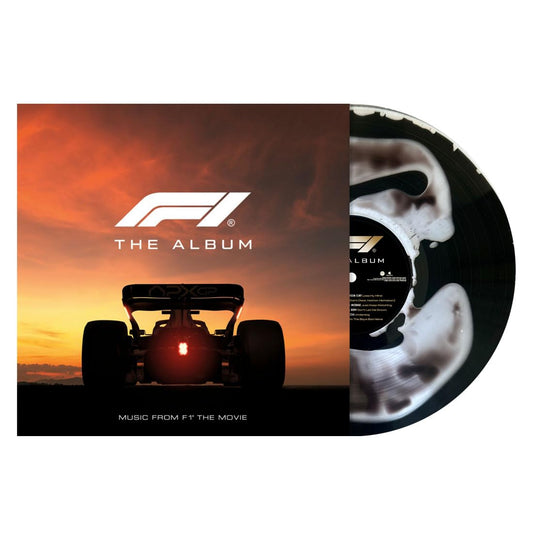 F1 The Album Black Oil Liquid Filled Vinyl Record LP