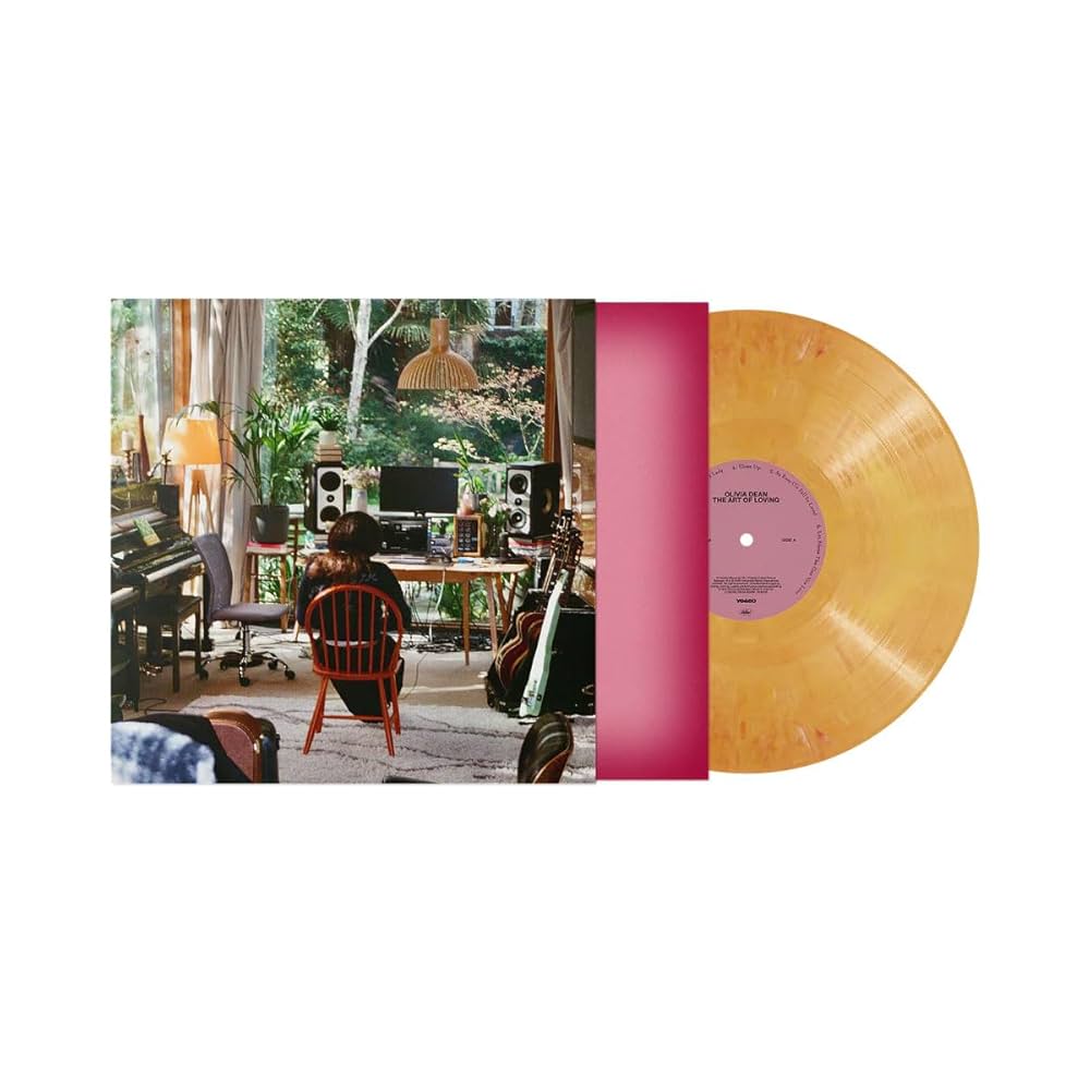 Olivia Dean - The Art Of Loving Sunset Orange Vinyl Record LP