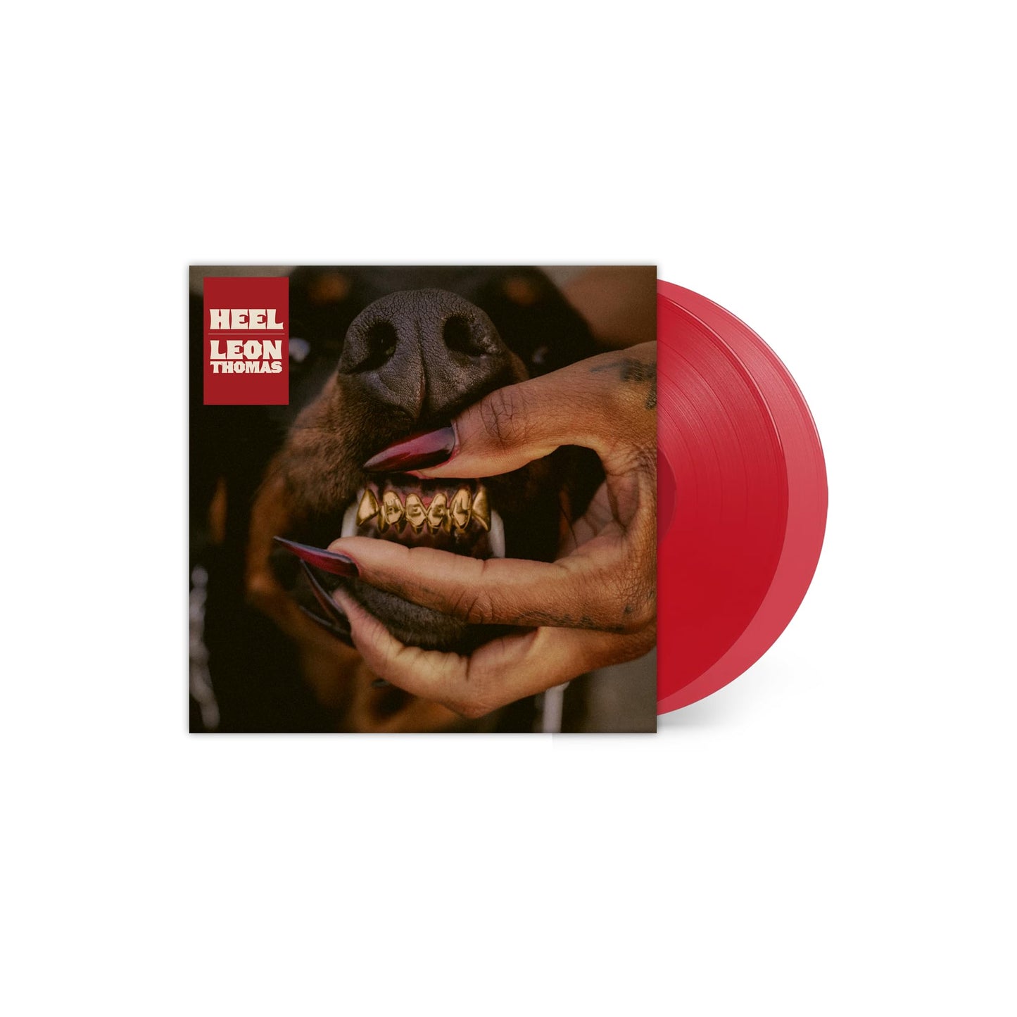Leon Thomas - MUTT Deluxe: HEEL "Translucent Ruby" Vinyl Record 2LP