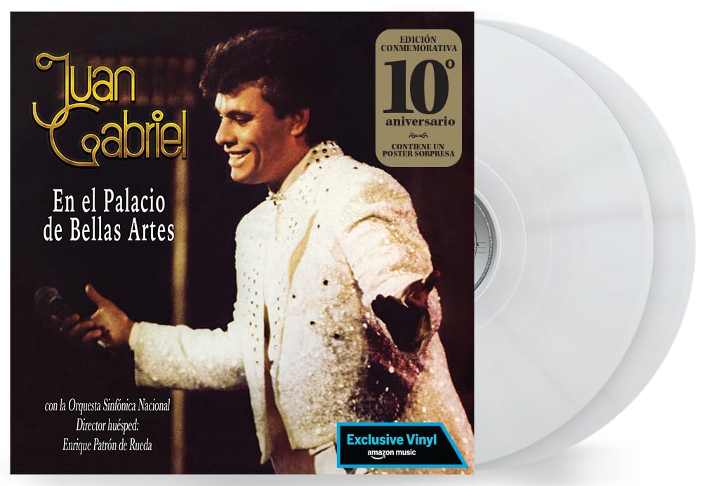 Juan Gabriel - En El Palacio De Bellas Artes Vinyl Record 2LP
