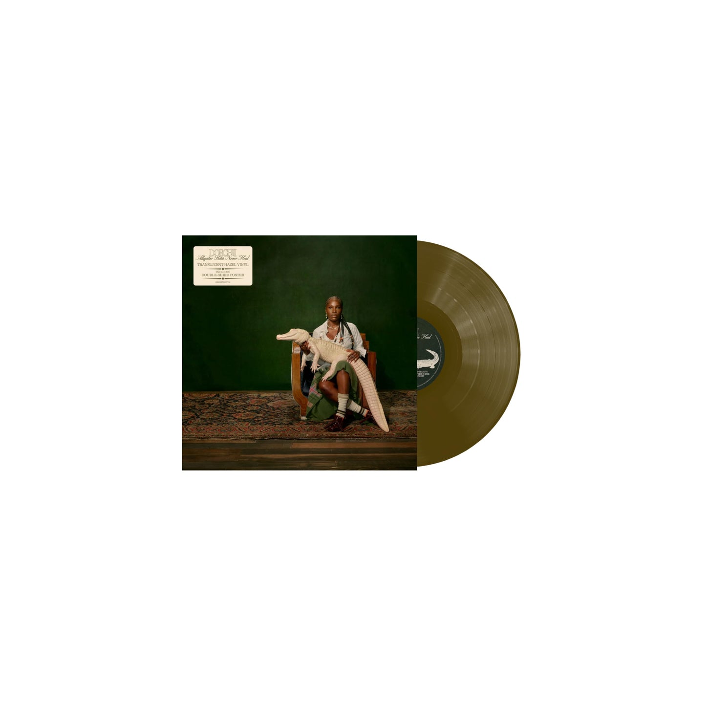 Doechii - Alligator Bites Never Heal "Translucent Hazel" Vinyl Record LP