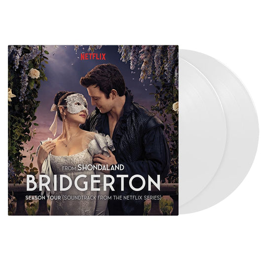 Bridgerton Season Four Soundtrack "White Silk" Vinyl Record 2LP
