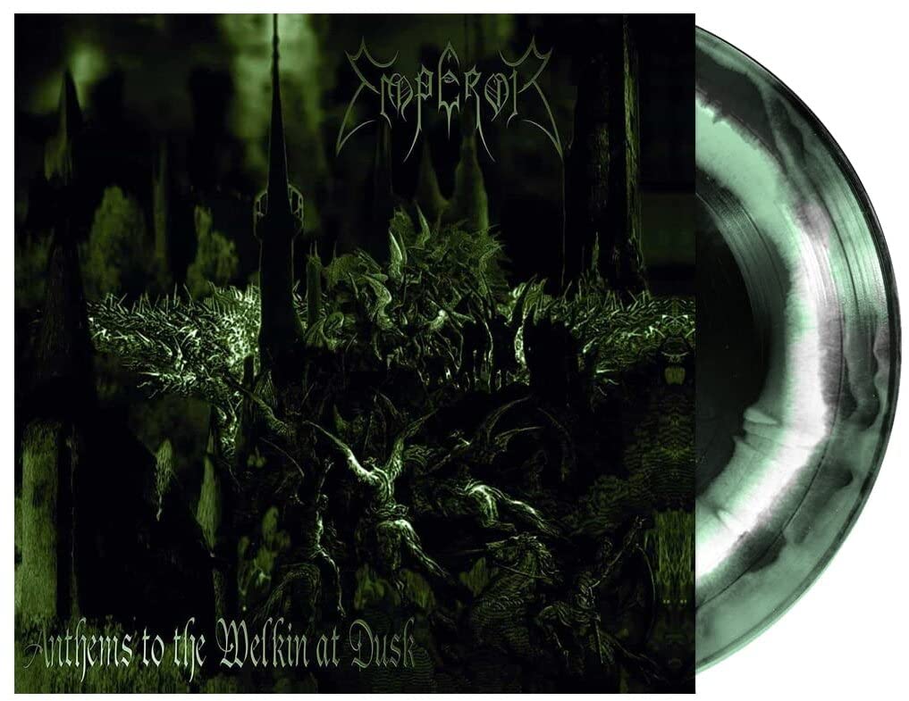 Emperor - Anthems To The Welkin At Dusk (Half-Speed Master) "Black/White/Green Swirl" Vinyl Record LP