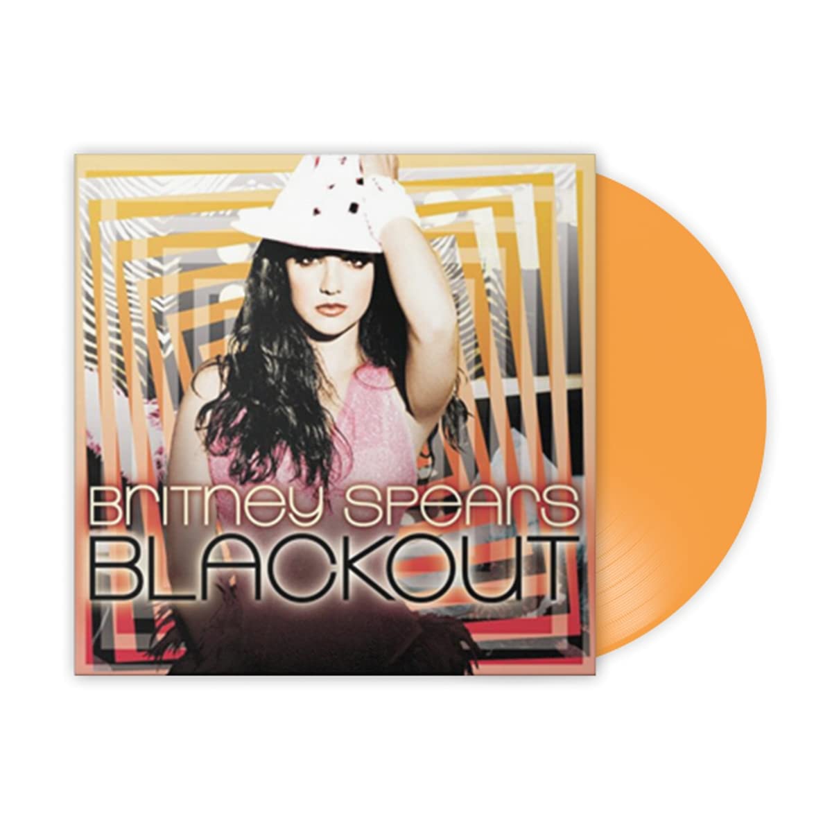 Britney Spears - Blackout "Orange" Vinyl Record LP