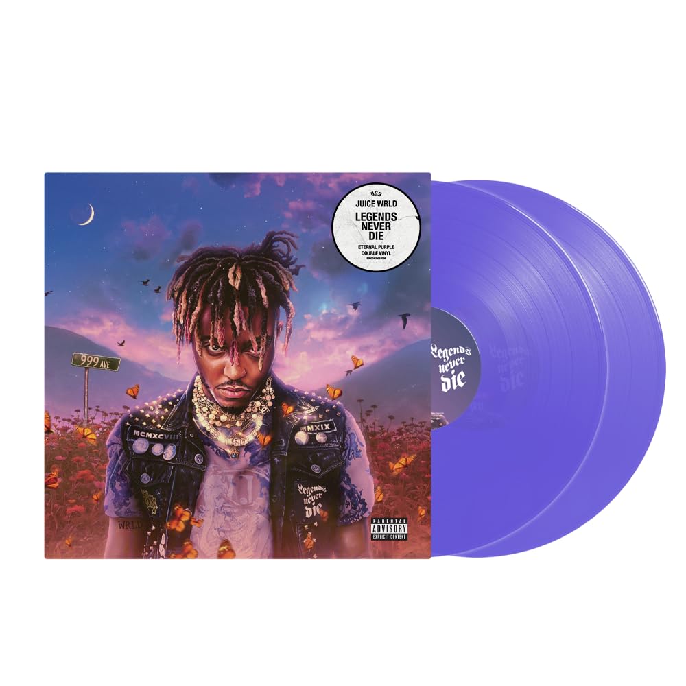 Juice WRLD - Legends Never Die (5 Year Anniversary Edition) "Eternal Purple" Vinyl Record 2LP